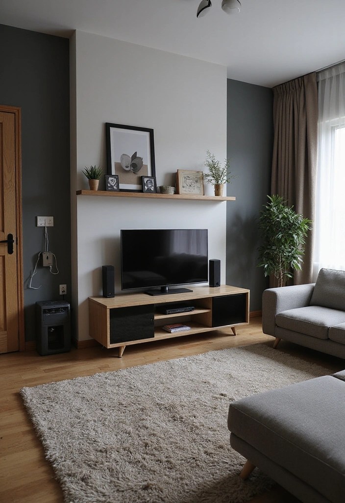 15 Living Room Furniture Placements That Will Transform Your Space (You Won't Believe #7!) - 14. Tech-Savvy Setup