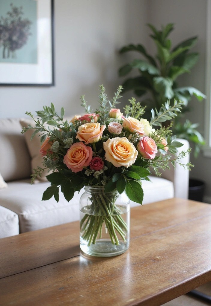 15 Stunning Vase Arrangements That Will Transform Your Home Decor Instantly! - 1. The Classic Glass Vase