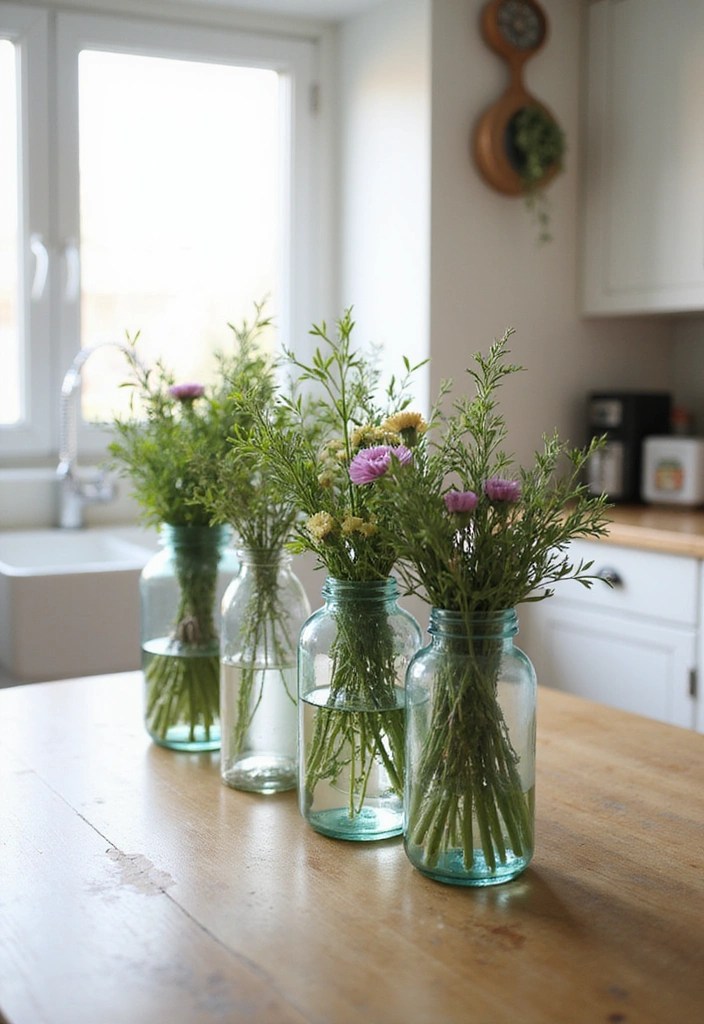15 Stunning Vase Arrangements That Will Transform Your Home Decor Instantly! - 10. Eco-Friendly Upcycled Vases