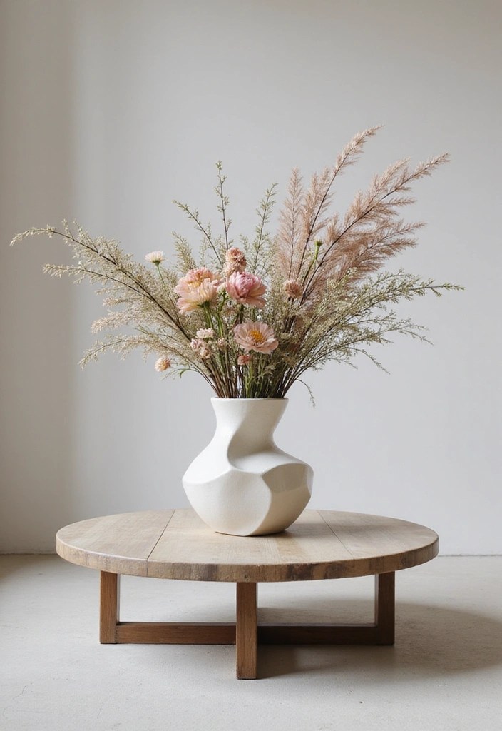 15 Stunning Vase Arrangements That Will Transform Your Home Decor Instantly! - 13. Artistic Sculptural Vases