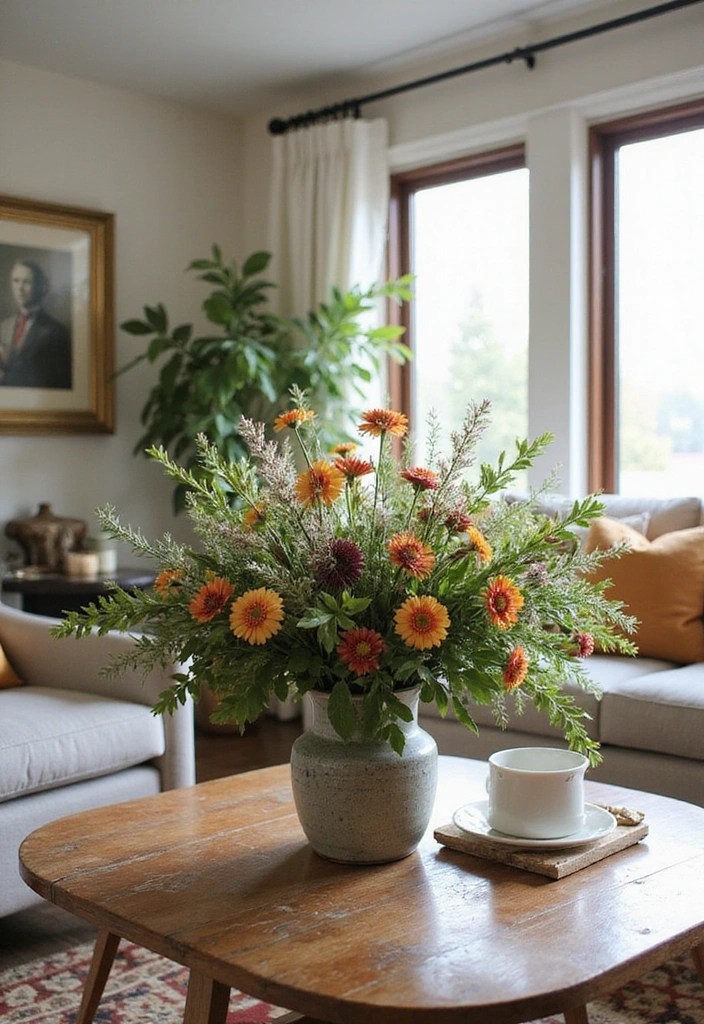 15 Stunning Vase Arrangements That Will Transform Your Home Decor Instantly! - 15. Garden-Inspired Arrangements