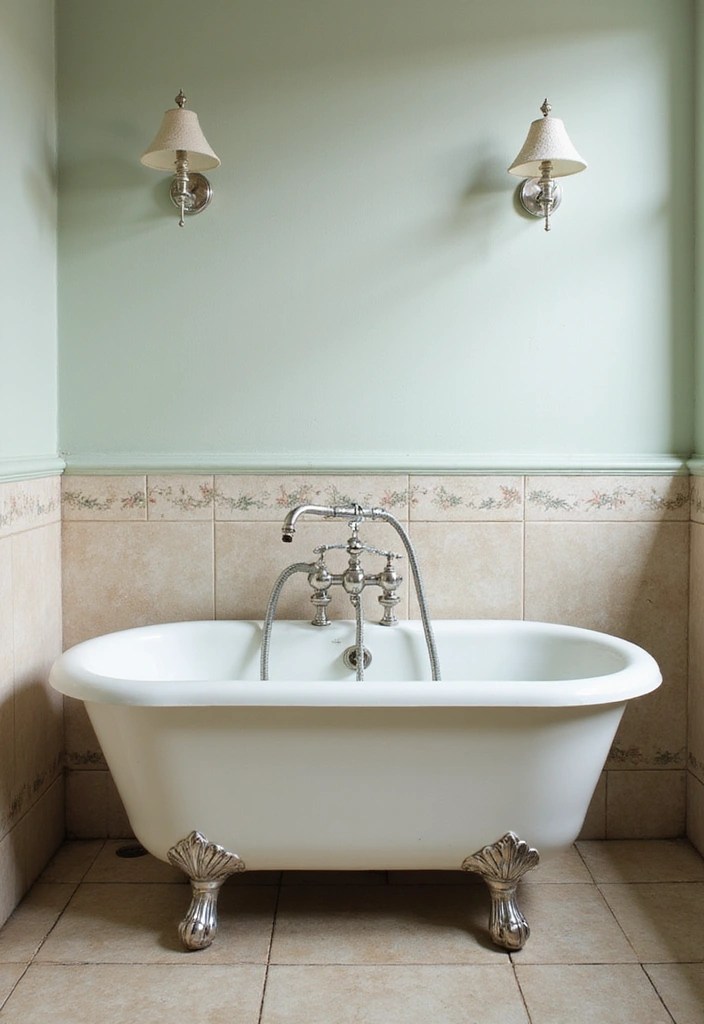 17 Spa-Like Bathroom Makeovers That'll Make You Never Want to Leave! - 3. Vintage Charm