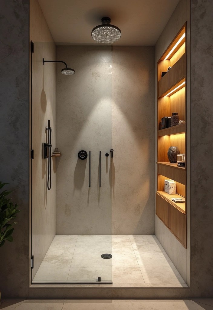17 Spa-Like Bathroom Makeovers That'll Make You Never Want to Leave! - 6. Spa-Like Shower Experience