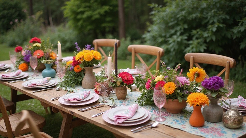 18 Bohemian Dining Table Centerpieces That Will Make Your Heart Sing (Don’t Miss #4!)