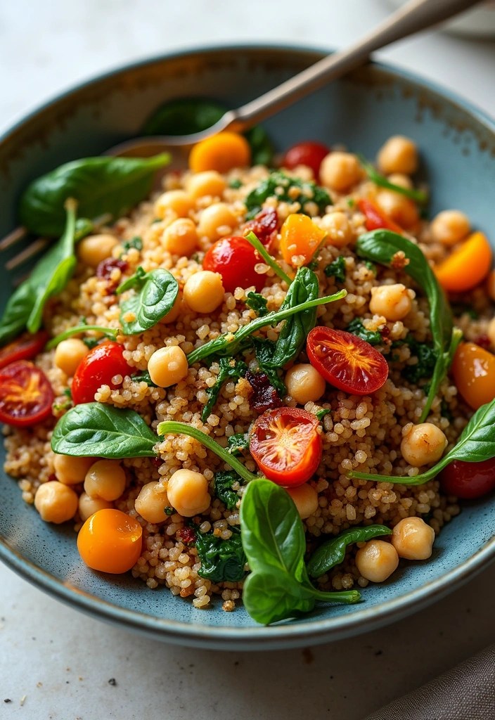 20 One-Pan Recipes That Are Lazy Enough for Weeknights But Fancy Enough for Guests - 5. Mediterranean One-Pan Quinoa