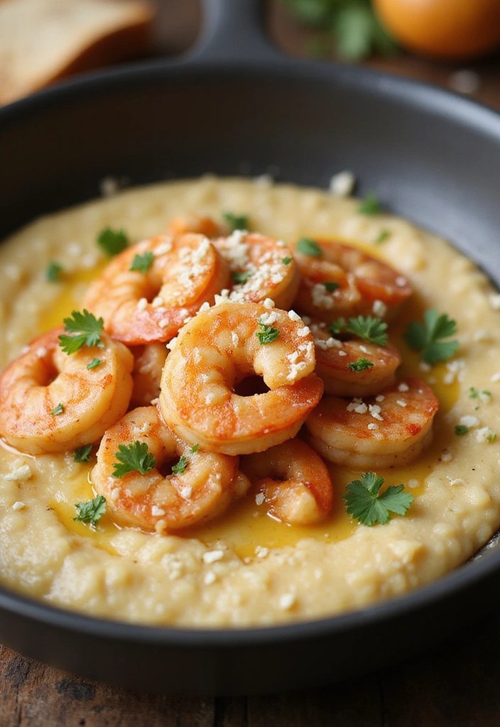 20 One-Pan Recipes That Are Lazy Enough for Weeknights But Fancy Enough for Guests - 6. One-Pan Shrimp and Grits