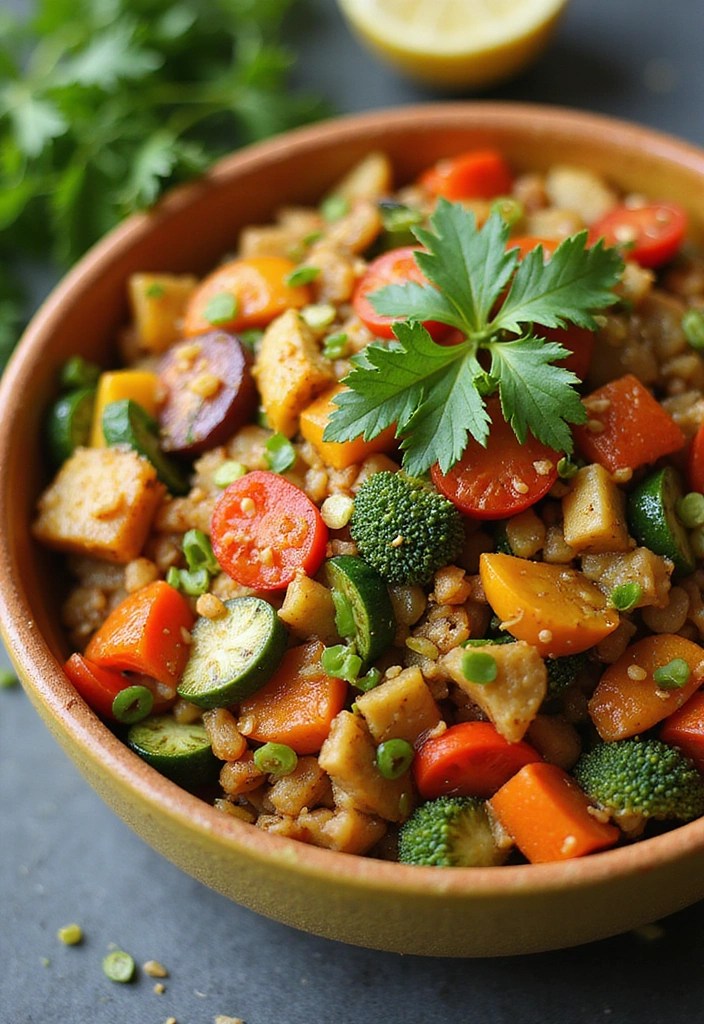 20 One-Pan Recipes That Are Lazy Enough for Weeknights But Fancy Enough for Guests - 9. Easy Vegetable Stir-Fry