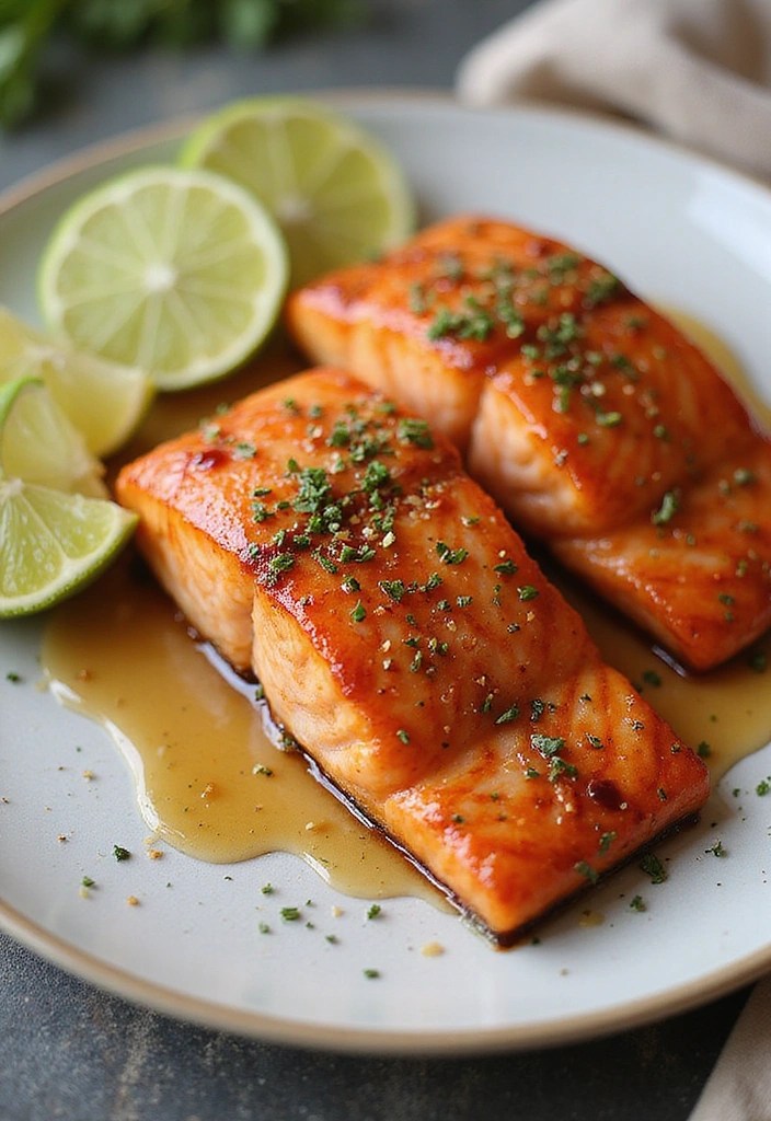 5-Ingredient Family Dinner Recipes for Busy Weeknights - 5. Sweet and Spicy Glazed Salmon