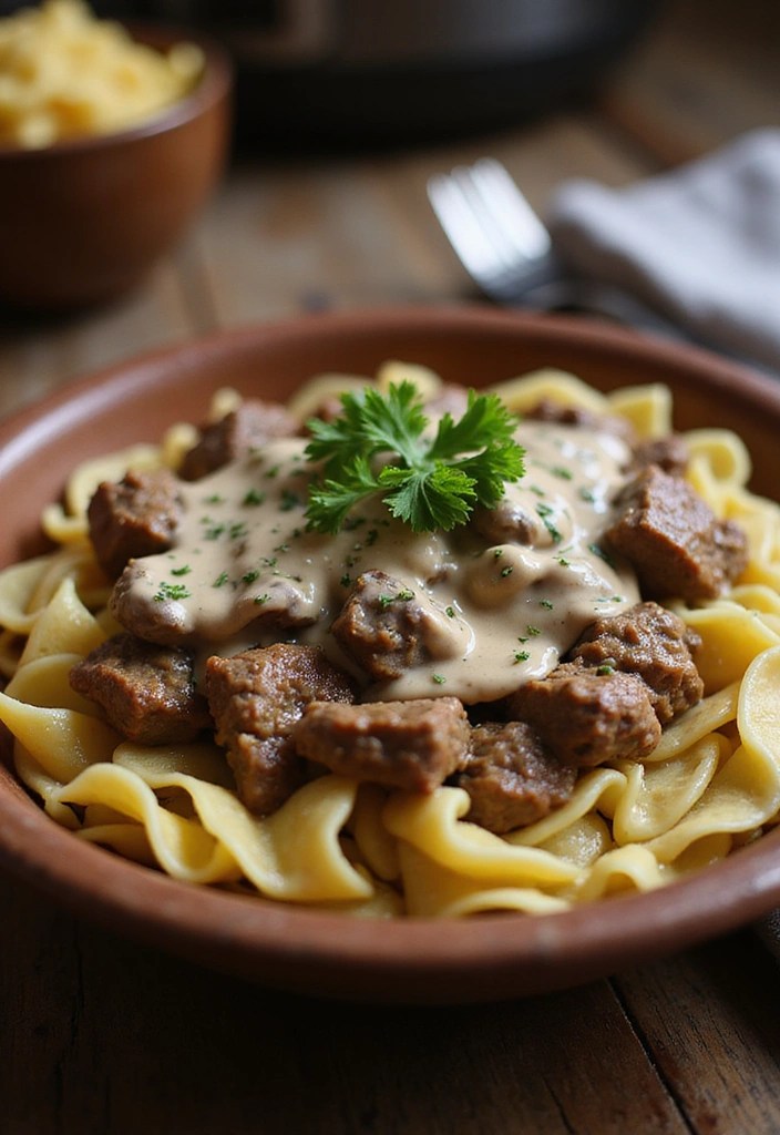 6 One-Pot Dinners That Save Time & Still Taste Gourmet - 4. Beef Stroganoff