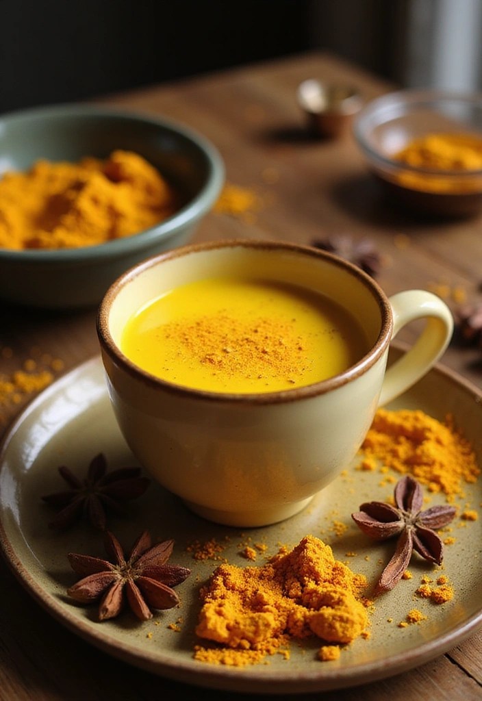 7 Detox Drinks That Will Keep You Energized and Full All Day (You Have to Try #3!) - 6. Turmeric Gold Milk