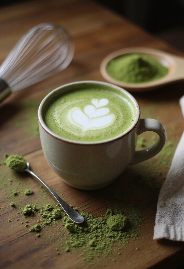 7 Detox Drinks That Will Keep You Energized and Full All Day (You Have to Try #3!) - 7. Immune Boosting Matcha Latte