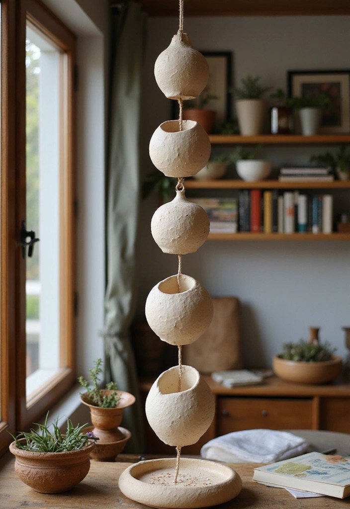 9 Indoor Wind Chime Ideas to Create a Soothing Workspace (You Won't Believe #5!) - 4. Ceramic Chimes: Whimsical Wonders