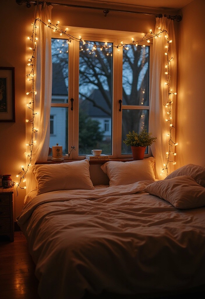 Cozy Bedroom Lighting Ideas That Transform Your Space - 2. Charming Fairy Lights