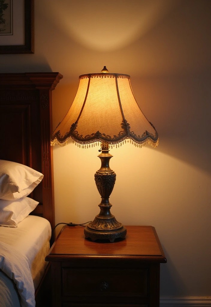 Cozy Bedroom Lighting Ideas That Transform Your Space - 3. Vintage Table Lamps