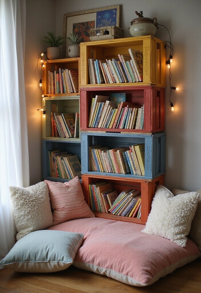 Kid-Friendly DIY Room Décor Projects You Can Finish in a Weekend - 2. DIY Book Nook