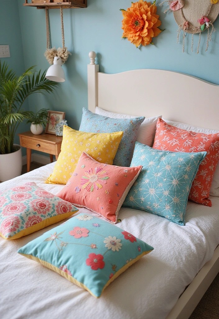 Kid-Friendly DIY Room Décor Projects You Can Finish in a Weekend - 5. Handmade Pillow Covers