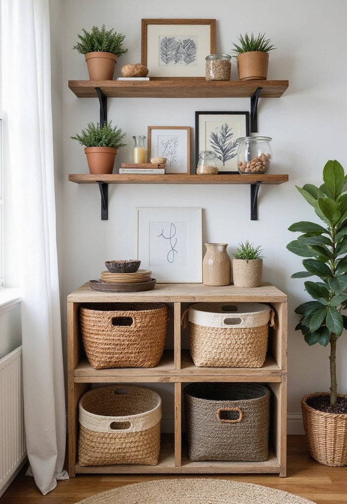 Rococo Meets Modern: How to Style Bold Vintage Vibes in Small Spaces - 8. Creative Storage Solutions