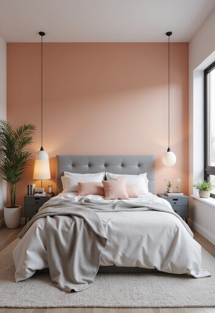 The Secret Color Combinations Interior Designers Don’t Want You to Know - 8. Peach and Grey