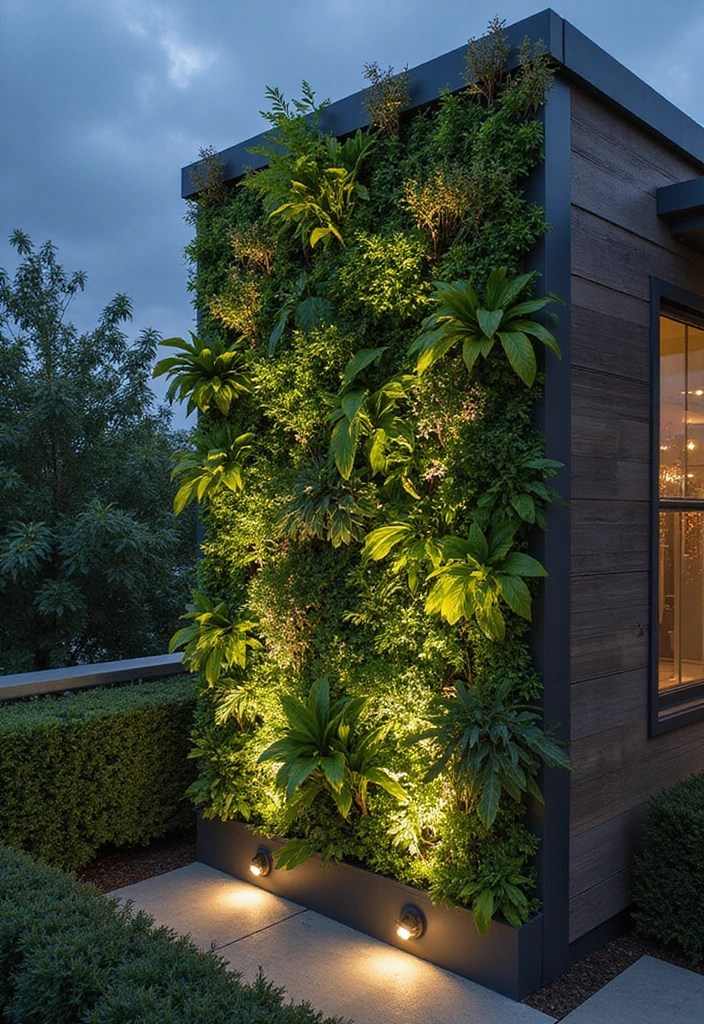 10 Eye-Catching Rooftop Garden Ideas for a Party-Perfect Outdoor Space! - 5. Vertical Gardens