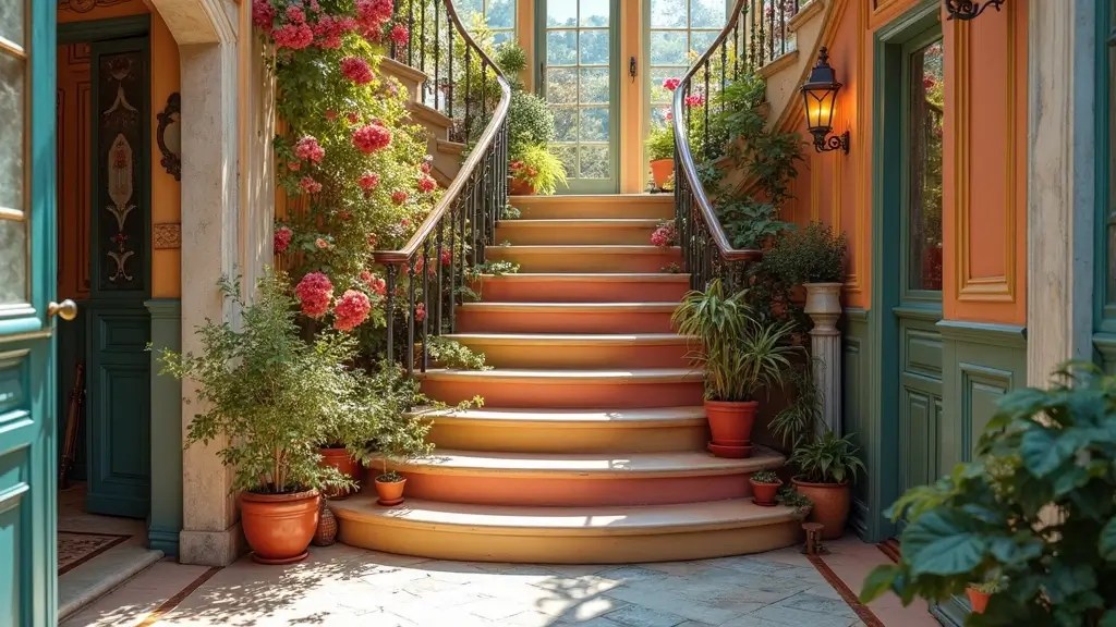 10 Stunning Ways to Transform Your Staircase with Decoration