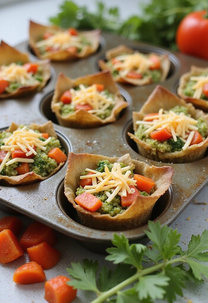 10 Toddler Lunchbox Healthy Ideas That Will Make Your Little One Say 'YUM!' - 2. Mini Quinoa Cups