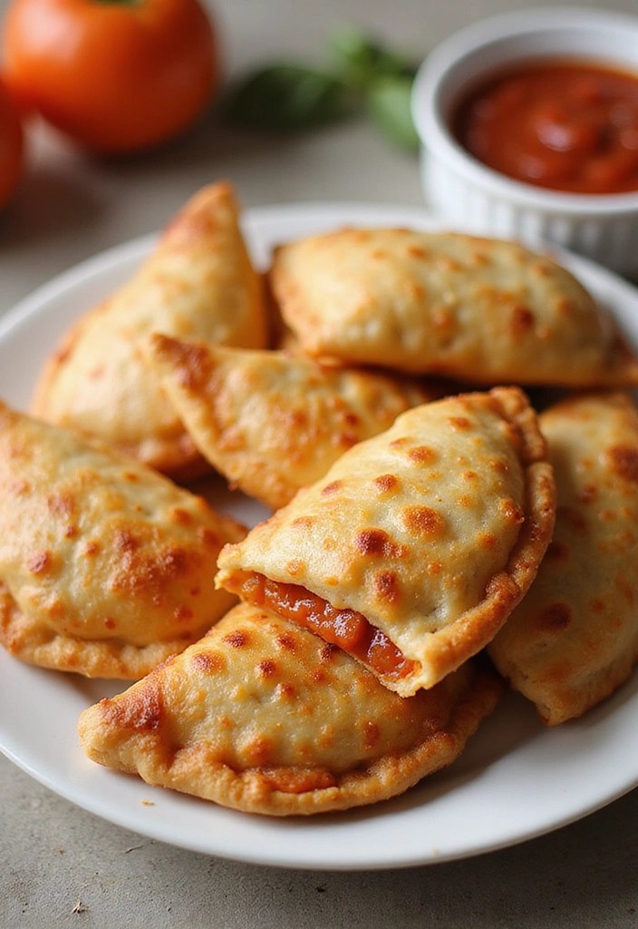 10 Toddler Lunchbox Healthy Ideas That Will Make Your Little One Say 'YUM!' - 5. Homemade Pizza Pockets