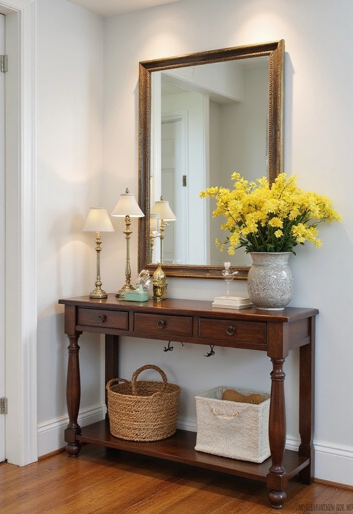 12 Corner Spaces You’re Not Using (But Should Be!) — Cozy Home Decor Ideas - 6. Stylish Entryway Display