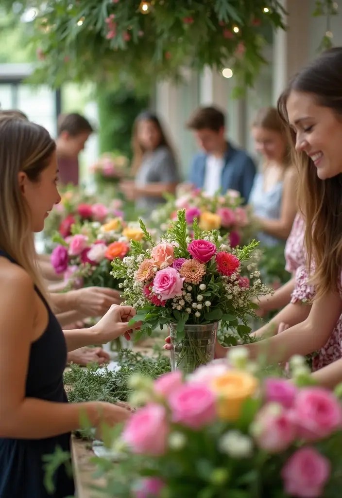 14 DIY House Warming Party Ideas to Personalize Your Celebration! - 11. DIY Flower Arrangements