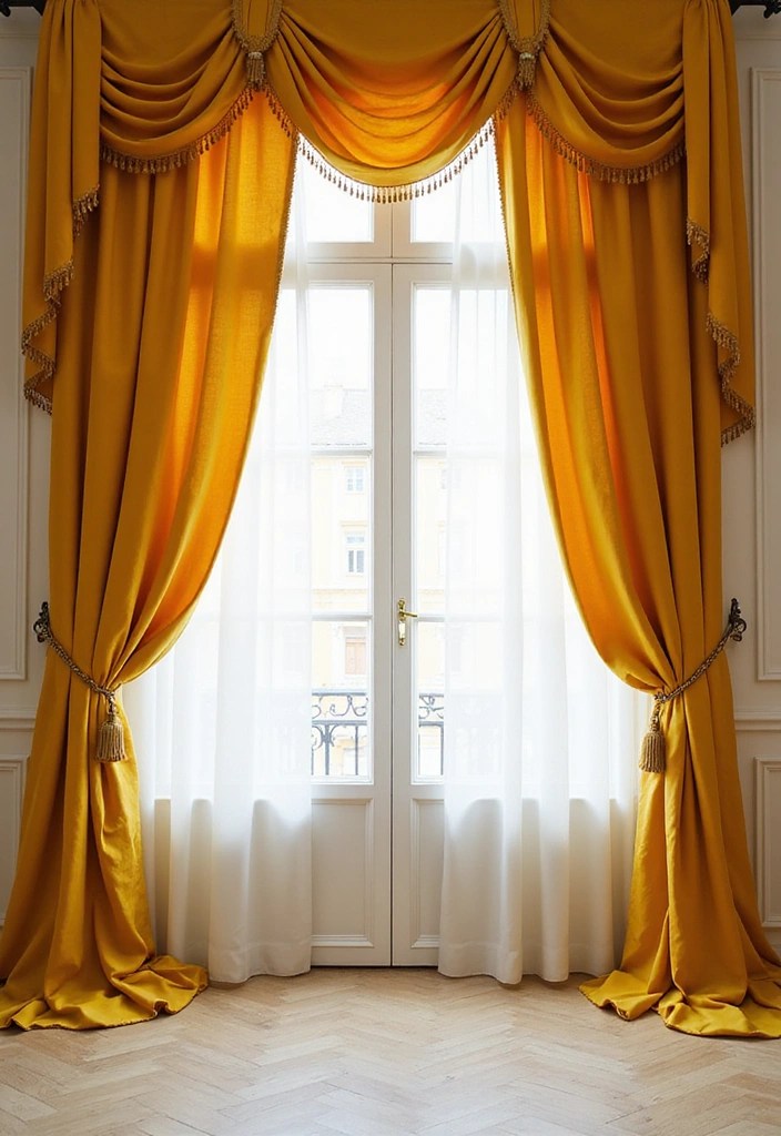15 Statement Ornaments That Instantly Make Any Room Look More Luxurious - 10. Elegant Curtain Drapes