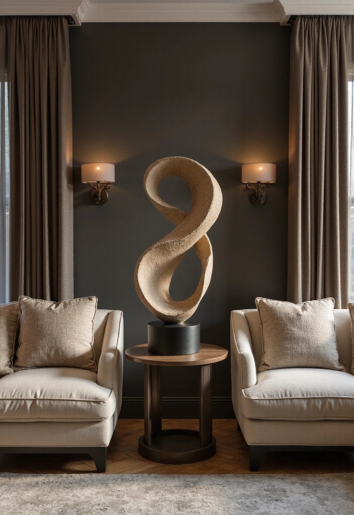 15 Statement Ornaments That Instantly Make Any Room Look More Luxurious - 2. Artistic Sculptures