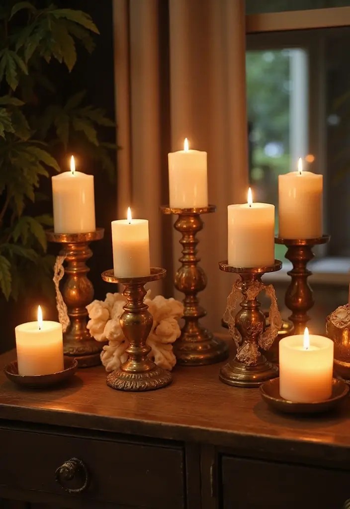 15 Statement Ornaments That Instantly Make Any Room Look More Luxurious - 7. Unique Candle Holders