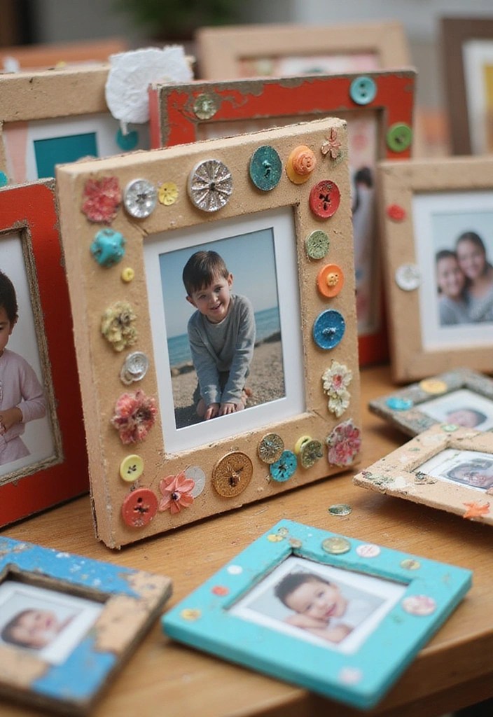 5 Kid-Approved DIY Art Projects for Rainy Days - 5. DIY Picture Frames