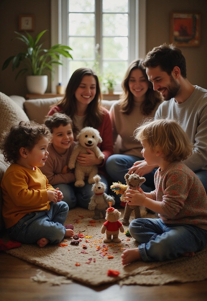 7 Screen-Free Play Ideas That Boost Creativity with Kids - 4. Storytelling and Puppet Shows