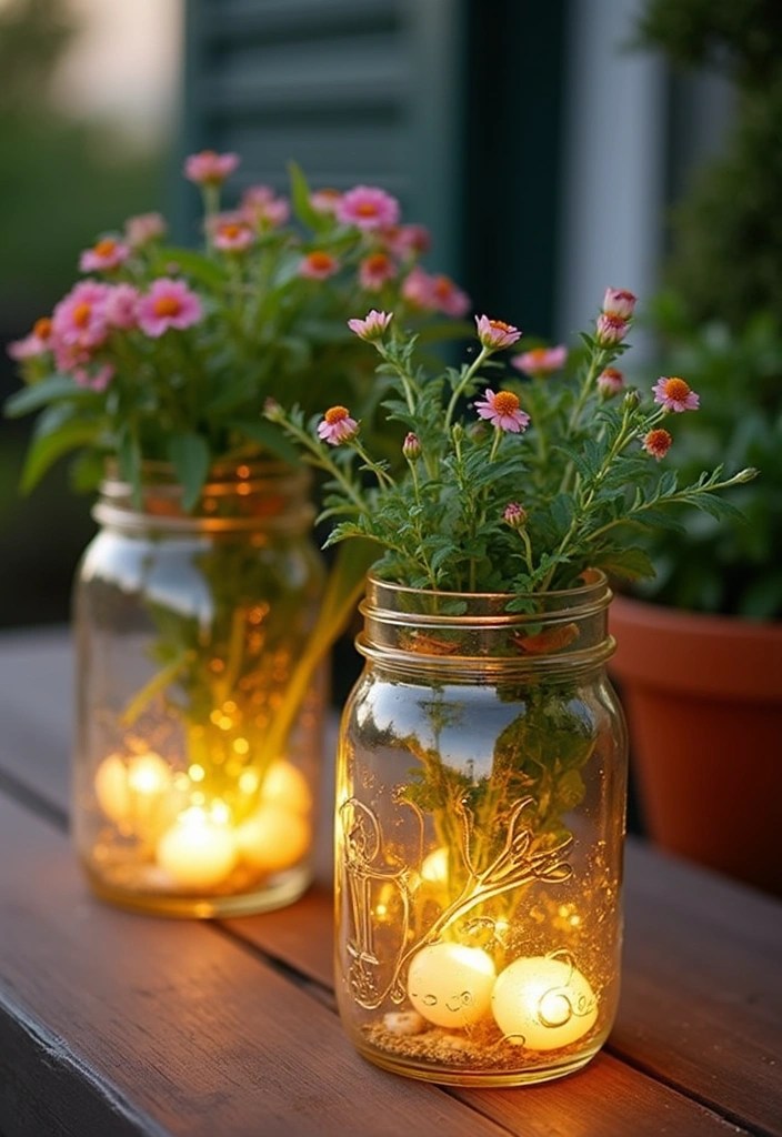 DIY Mason Jar Lanterns for Outdoor Patios: Brighten Your Evenings with These 10 Creative Ideas! - 10. Multi-Use Mason Jar Lanterns