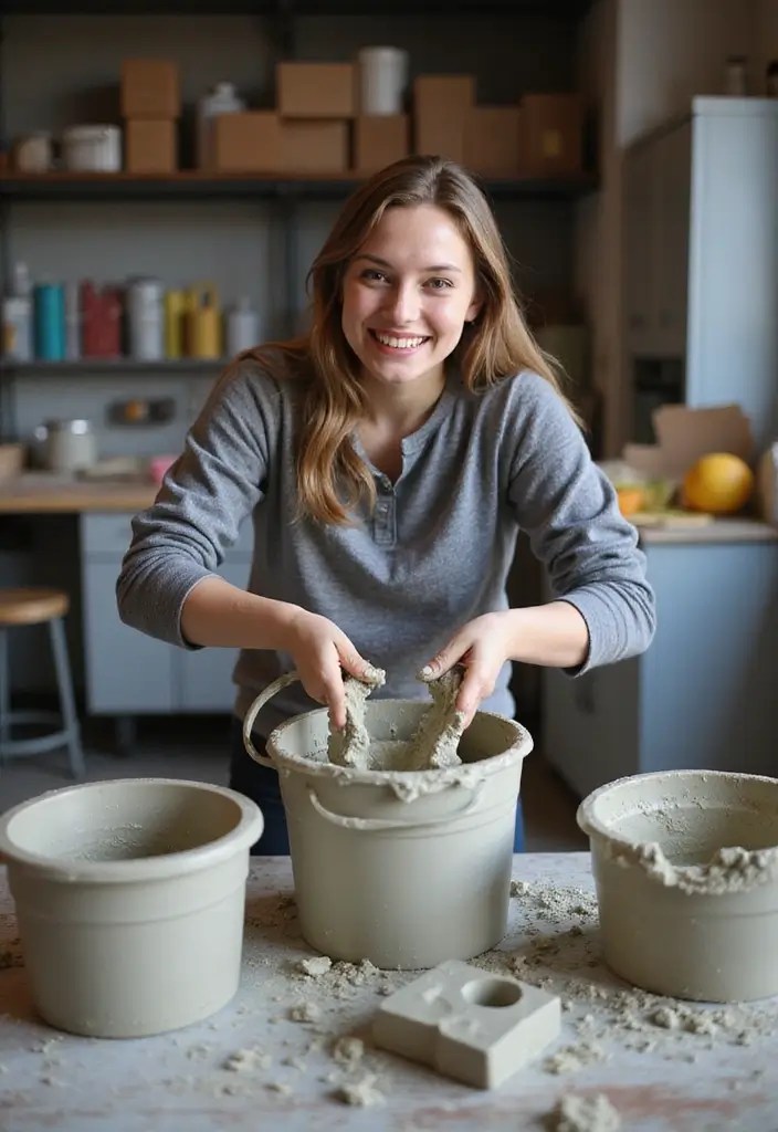 DIY Mosaic Garden Stepping Stones: Personalize Your Patio Path - 3. Create Your Concrete Base