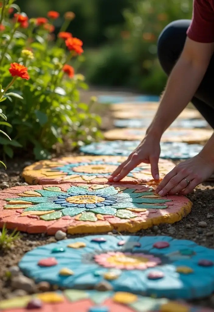 DIY Mosaic Garden Stepping Stones: Personalize Your Patio Path - 6. Finishing Touches