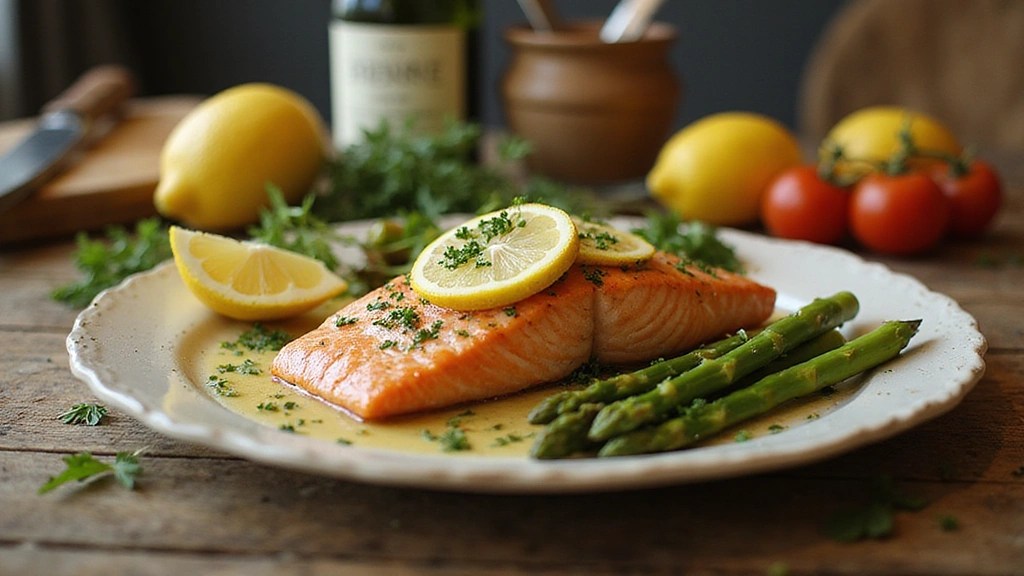 One-Pan Lemon-Butter Salmon and Asparagus: The Ultimate Dinner Recipe!