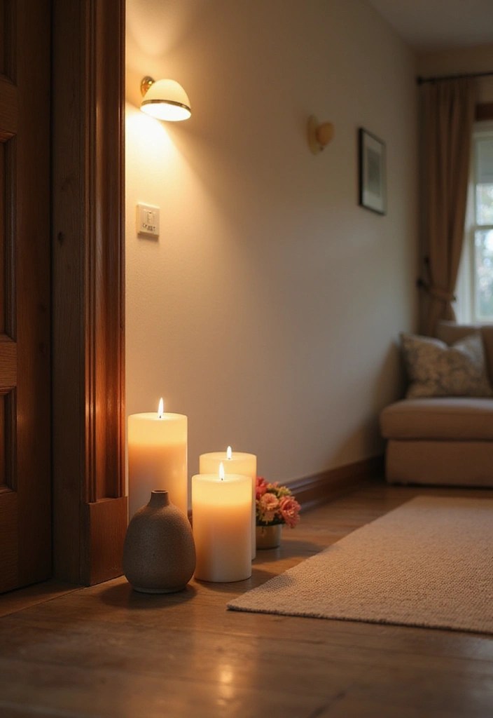 This Tiny Entryway Glow-Up Is What Every Busy Mom Needs (Swipe to Steal the Style!) - 10. Inviting Scents