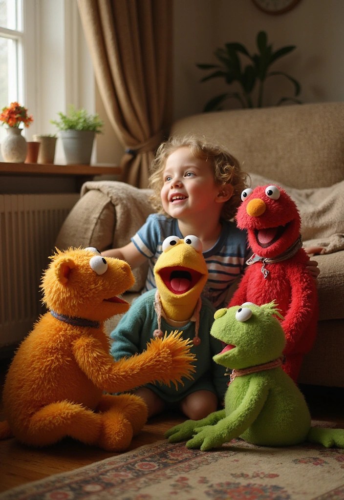 Tiny Talkers’ Toolkit: 7 Sneaky Toys That Spark Speech Development - 1. Interactive Puppets for Storytelling