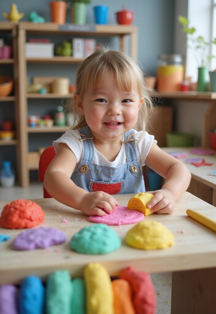 Tiny Talkers’ Toolkit: 7 Sneaky Toys That Spark Speech Development - 7. Play-Dough for Social Skills and Speech