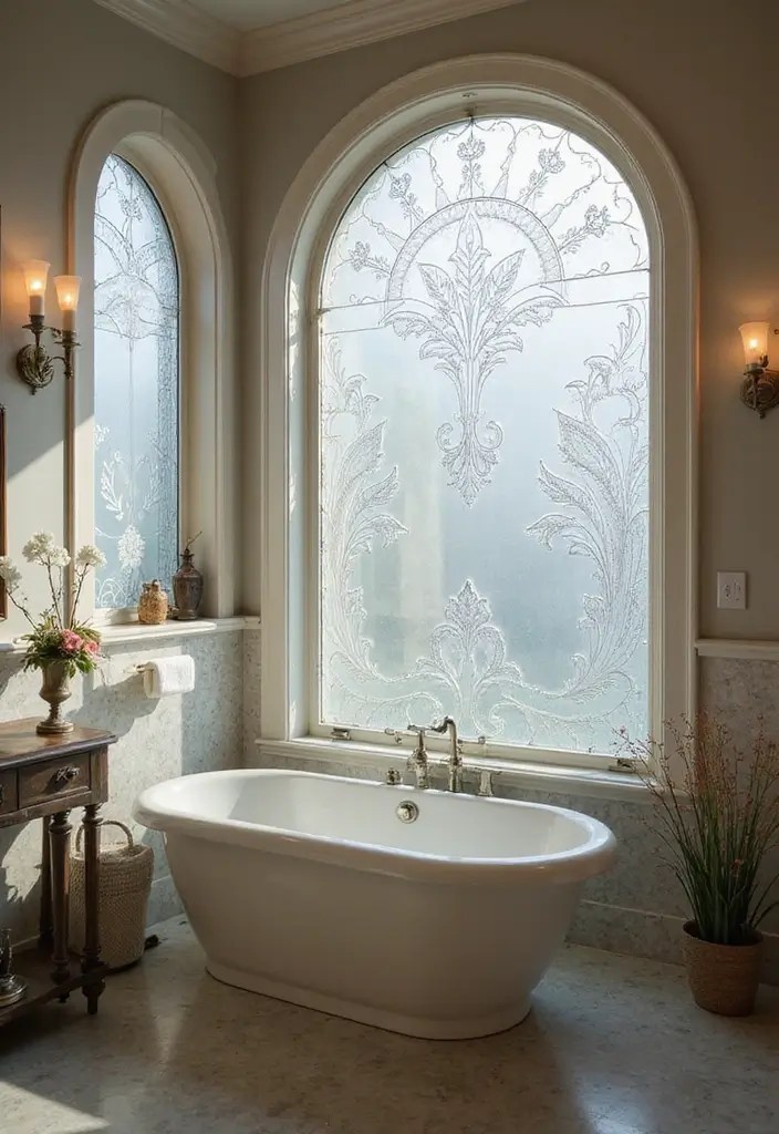 10 Bold Window Glass Designs That Instantly Upgrade Your Home - 1. Frosted Elegance