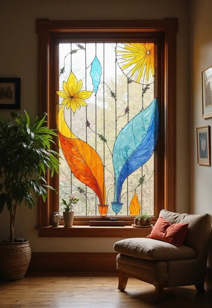 10 Bold Window Glass Designs That Instantly Upgrade Your Home - 10. Customizable Glass Art