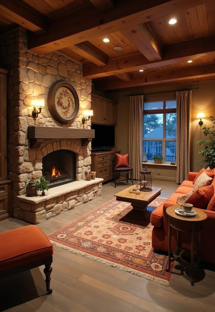 10 Cozy Basement Makeovers That'll Transform Your Unused Space into a Dream Family Retreat! - 2. Rustic Retreat