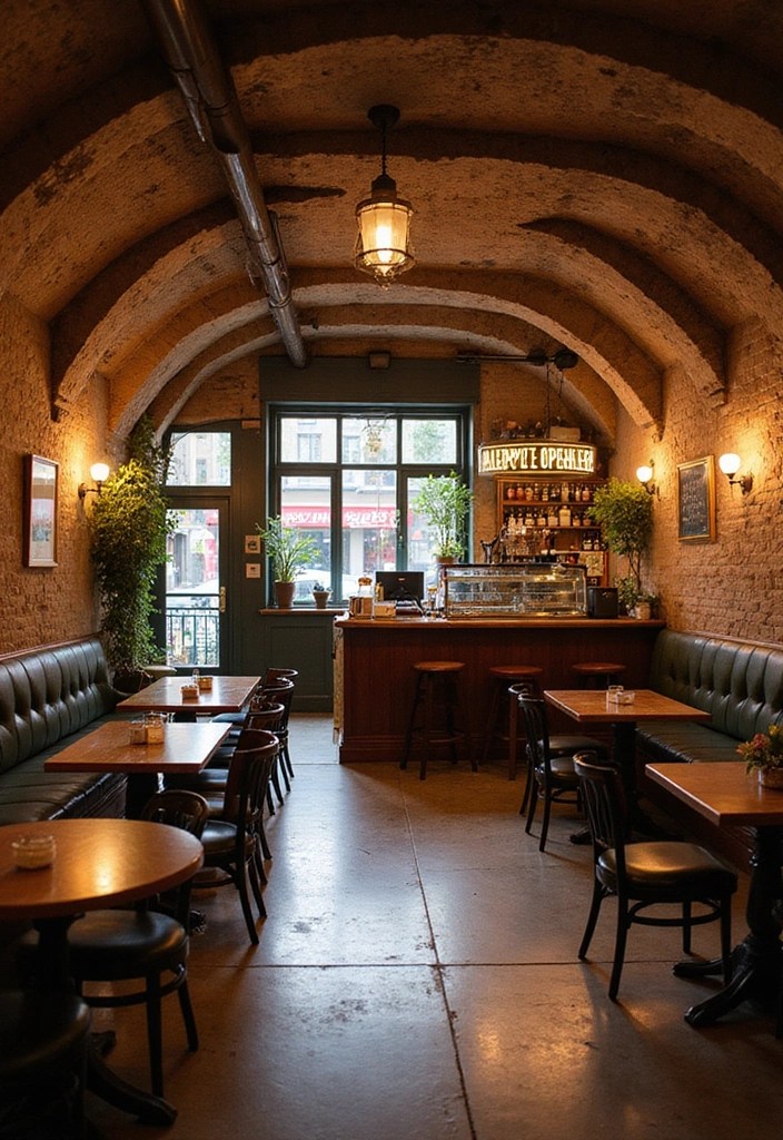 10 Cozy Basement Makeovers That'll Transform Your Unused Space into a Dream Family Retreat! - 7. The Mini Café