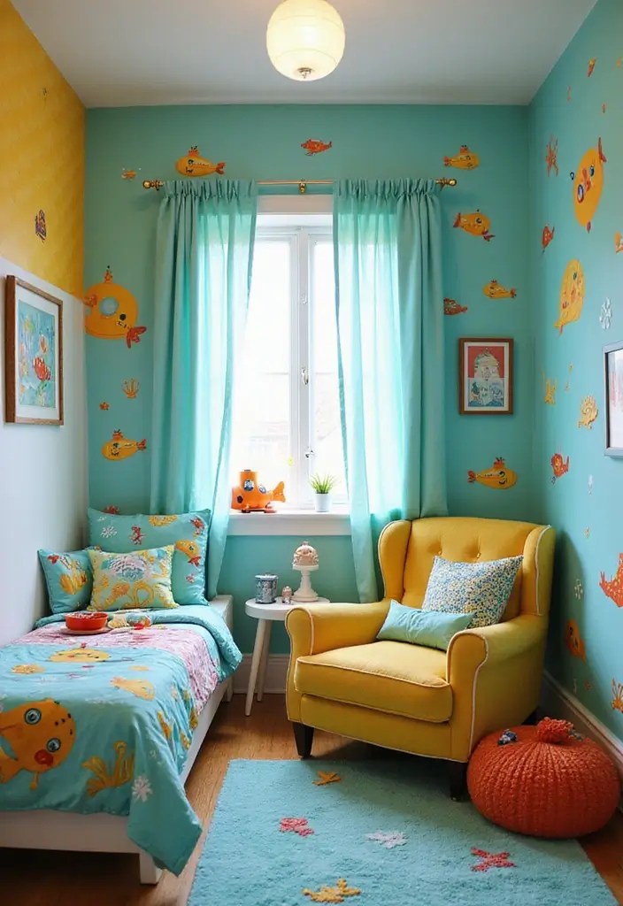 15 Adorable Nautical Nursery Themes for Your Little Captain (Wait Until You See #9!) - 11. Submarine Adventures