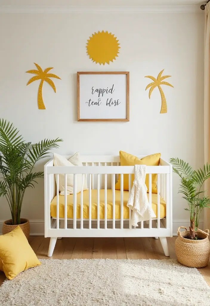 15 Adorable Nautical Nursery Themes for Your Little Captain (Wait Until You See #9!) - 7. Beach Bum Bliss
