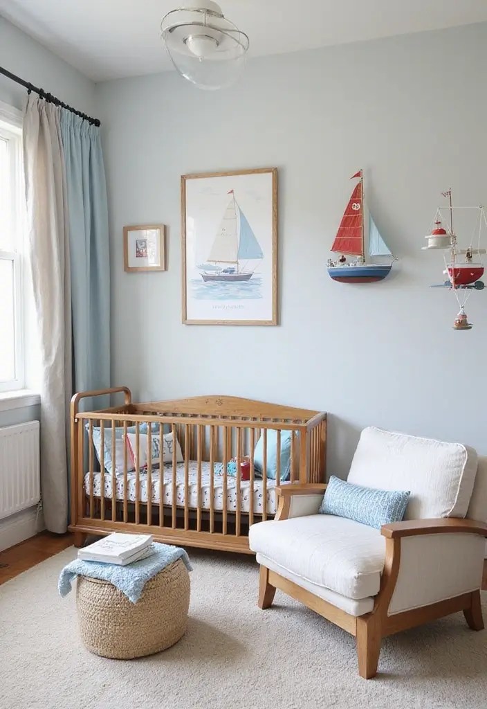 15 Adorable Nautical Nursery Themes for Your Little Captain (Wait Until You See #9!) - 8. Little Sailor's Harbor