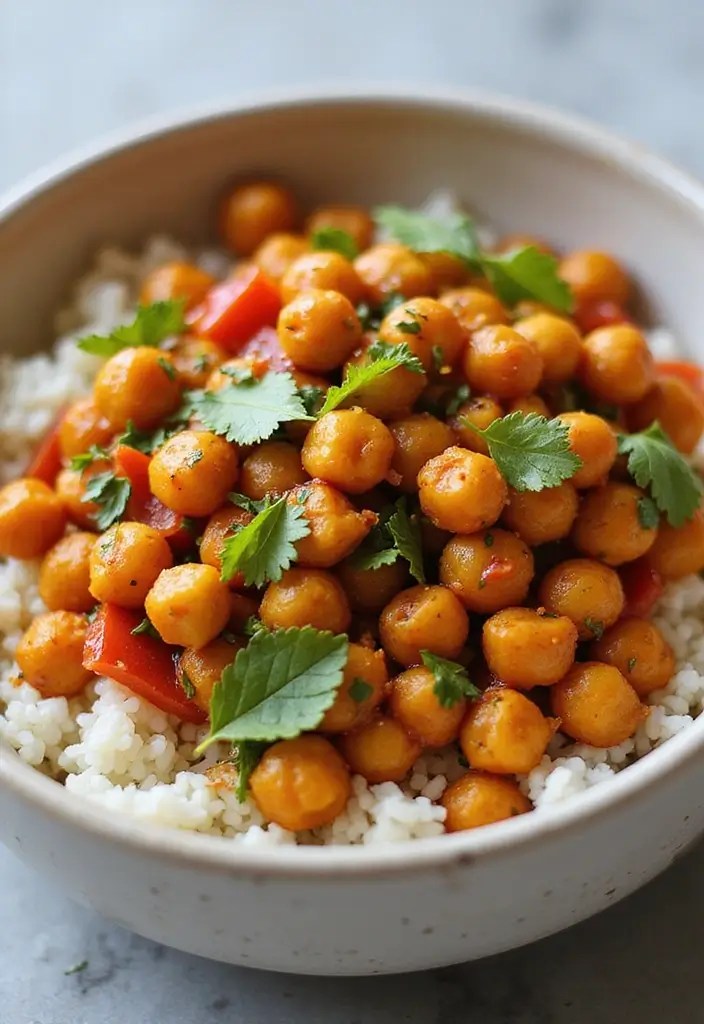 5-Ingredient Dinners Ready in 15 Minutes — Busy-Mom Meal Magic - 4. Quick Chickpea Stir-Fry