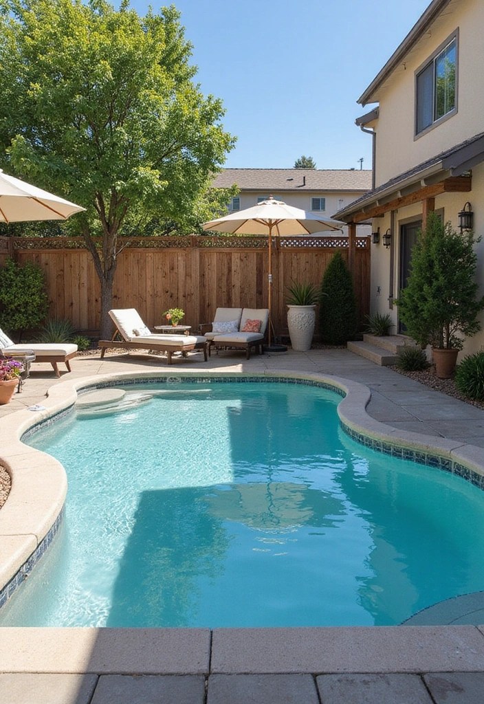 7 DIY Tiny Pool Ideas That Showcase Your Creativity and Style! - 6. The Modern Stock Tank Pool