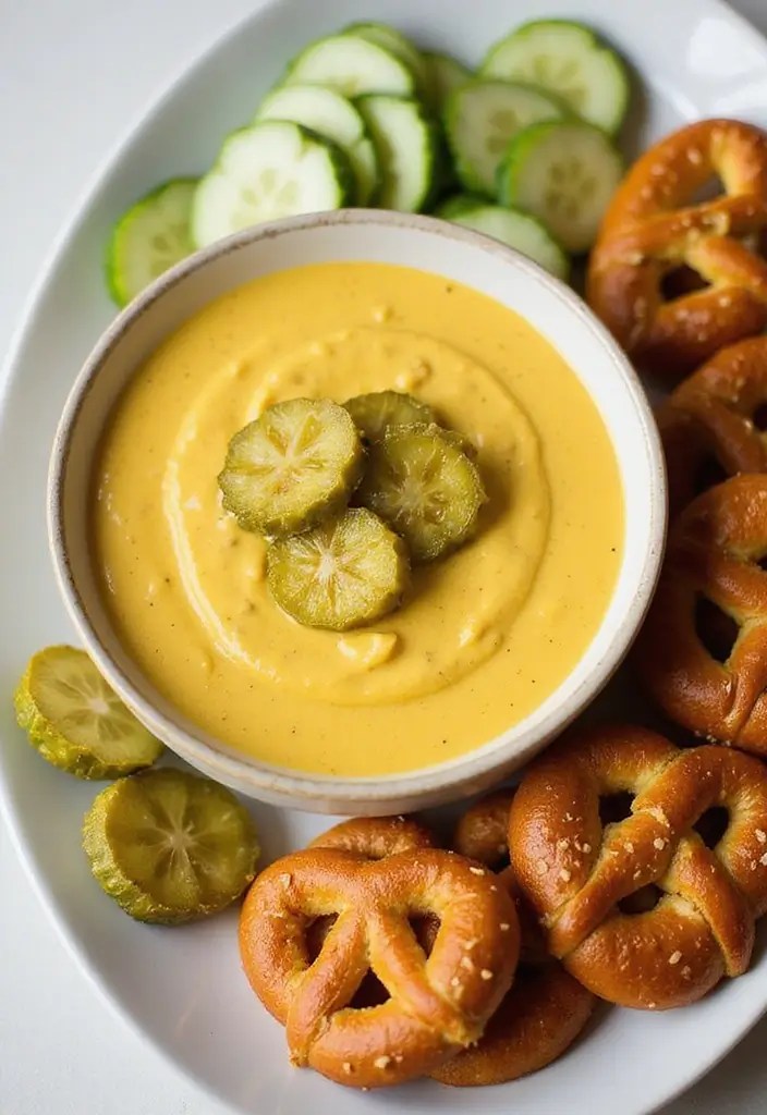 A Healthy Twist: 8 Crunchy Fried Pickle Dip Recipes You’ll Want to Dive Into! - 5. Tangy Mustard Fried Pickle Dip